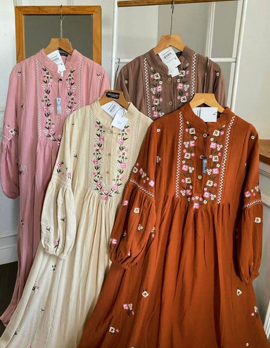 Zelbury Embroidered Frock