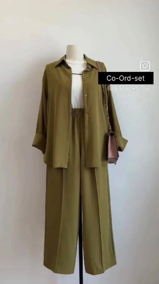 Georgette co-set 2pc