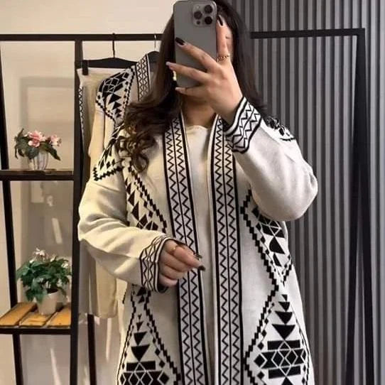 Printed Fleece Gown 3PC - Set